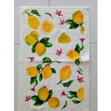 Vellista Home Collection %100 Pamuklu 3'lü 30×50 Baskılı Mutfak Havlusu