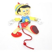 NessiWorld Ahşap Sallanan Pinokyo Figürü
