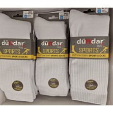 Dündar Erkek Cotton Havlu Tenis Çorabı- Kışlık - Dikişsiz - Soft Yıkama - Parfümlü- 6 Adet- (40-44 Beden)