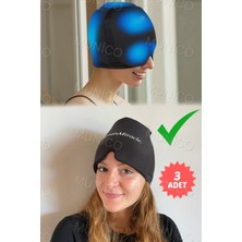 Özbience 3’lü Baş Ağrısı Şapkası Seti, Sıcak Soğuk Jel, Işık Engelleyici Ekstürün