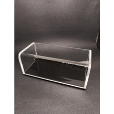 Scale Model World 1/64 Garage Diorama Display Case (Black Blinds)