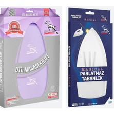 Özbience Keçeli Ütü Masası Kılıfı ve Parlatmaz Ütü Tabanı Seti, Şık ve Pratik Kullanım