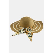 SiHako Fiyong Zincir Örgülü Hasır Şapka