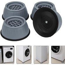 SanalAMCA Store Kyrotech 4’lü Gürültü ve Titreşim Önleyici Makine Ayağı Pedleri, Kaymaz Stoper Ayak Seti, Çamaşır M