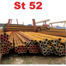 Deep Makina ST52 Boru, Dikişsiz Çelik Çekme Boru, Φ54XΦ34X1000MM, Et Kalınlığı 10MM, (S355JR)