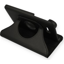 Eco Port Samsung Galaxy T110 / T113 Tab 3 Lite 7 Kılıf 360 Tablet Deri Kılıf - Siyah