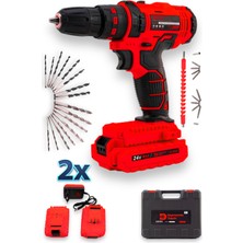 Çift Akülü Şarjlı Darbeli Matkap Vidalama, Güç ve Performans