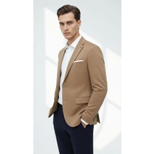 Plus Scorpion Erkek Esnek Kumaş Slim Fit Blazer Ceket – Günlük & Ofis Şıklığı