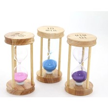 NessiWorld Ahşap Kum Saati 10 Dk Model 2