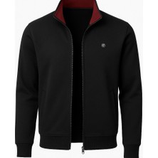 Gewer Slim Fit Erkek Tam Fermuarlı Selanik Ceket - 7475