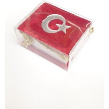 Özbience Kadife Mini Kuran Seti Ayyıldızlı, 10'lu, Şık ve Zarif Tasarım