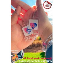 Özbience Sevgiliye Özel Çift Parmak Izi Anahtarlık Seti, Unutulmaz Hediye