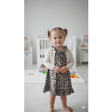 Cocosiss Trikolu Leopar Mini Bebek Elbise
