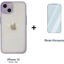 Royal Case iPhone 14 Matte Crystal Kılıf + Temperli Ekran Koruyucu Paketi Ryc/montreal+Cam