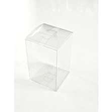 Özbience Şeffaf Asetat Kutu 5X5X8 cm 10'lu Paket, Konsept Hediyelik Kutular