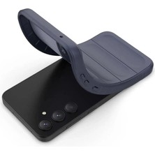 TE Dükkan Buğz Samsung Galaxy A26 Kılıf Optimum Silikon - Lacivert