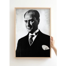 Art House Collective Atatürk Portresi Poster - Tablo Ölçülerinde Yüksek Çözünürlükte Çerçevesiz Poster