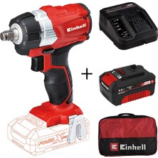 Akülü Darbeli Somun Sıkma Takımı + 4AH Starter Kit ve Bez Çanta