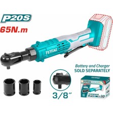 Li-Ion Akülü Cırcır Kolu 3/8 Tdrlı Nms Hırdavat