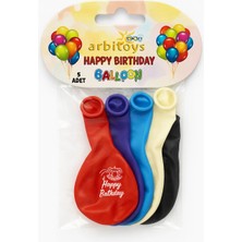 Happy Brithday Balon 5'li