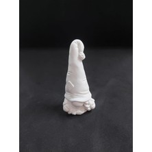 Özbience Sevimli Gnome Kız Cüce Figürü, 10X4,5CM, Dekoratif ve Eğlenceli Tasarım