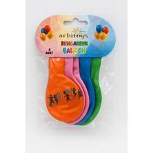 Rengarenk Balon 5'li
