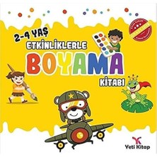 Yeti Kitap 2-4 Yaş Etkinliklerle Boyama Kitabı 2 + Büyük Kamp Macerası + 1 Kitap Set