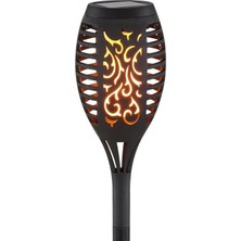SiHako PM-15940 Alevli 12 Ledli Tekli Solar Bahçe Aydınlatma