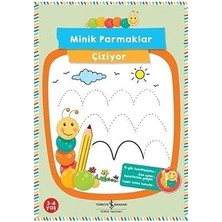 İş Bankası Kültür Yayınları Minik Parmaklar Çiziyor: 3 - 4 Yaş + Çocuklar Için Satranç Uygulama Kitabı Set