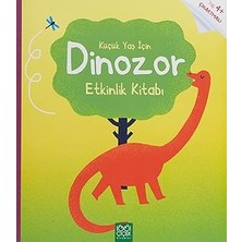 1001 Çiçek Kitaplar Küçük Yaş Için Dinozor Etkinlik Kitabı + Renkleri Öğreniyorum Serisi - Sarı Kitabım + 1 Kitap Set