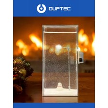 Özbience Romantik Nostaljik Sokak Lambası Kar Küresi, LED Işıklı, Biblolu Hediye