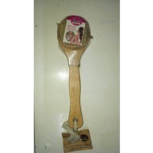 Bote Naturel Bambu Masaj Fırça At Kılı