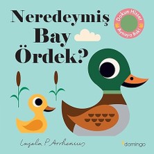 Domingo Yayınevi Neredeymiş Bay Ördek? ( Ciltli ): ( Dokun, Hisset, Aynaya Bak! ) + Süper Hayvanlar Boyama Serisi - Sevimli Hayvanlar Set