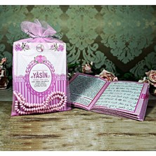 Özbience Yasin Kitabı, Pembe Tül Kese ve Tesbihli Çanta Seti