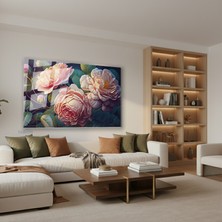 Tablonhazır Yatay Cam Tablo Salon Duvar Tablosu Yatay Cam Acanguller Yeni Ev Hediyesi Ofis Tablosu