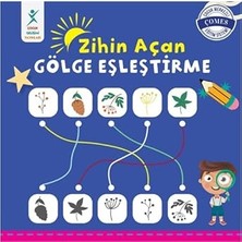 Çocuk Gelişimi Yayınları Zihin Açan Gölge Eşleştirme + Ilk Oyun Hamuru Kitabım - Sayılar + 2 Kitap Set