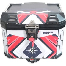 Kaly GP Kompozit DSN10 Üniversal 37 lt. Aliminyum Motosiklet Çantası