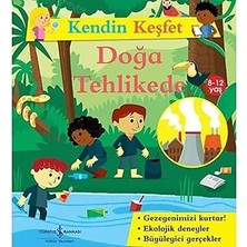 İş Bankası Kültür Yayınları Kendin Keşfet - Doğa Tehlikede: (8-12 Yaş) + Dikkat Geliştirme - Etkinlik Kitabı (5-6 Yaş) Set