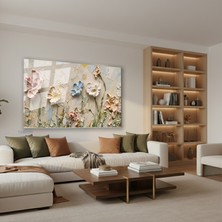 Tablonhazır Yatay Cam Tablo Salon Duvar Tablosu Yatay Cam Soyutsanat7 Yeni Ev Hediyesi Ofis Tablosu