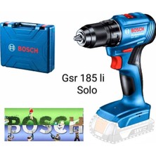 Bosch Gsr 185 Li Darbesiz Solo Elektronik Matkap Seti, Hafif ve Güçlü