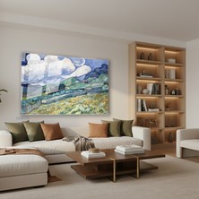 Tablonhazır Yatay Cam Tablo Salon Duvar Tablosu Yatay Cam Soyutmanzara1 Yeni Ev Hediyesi Ofis Tablosu