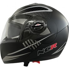 Kaly NCR 158 Monster Çene Açılır Gözlüklü Motosiklet Kaskı