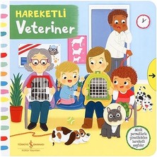 İş Bankası Kültür Yayınları Hareketli Veteriner + Şaşırtan Galaksi + Seç Karıştır - Okyanus (Ciltli) + Benim Ilk Yapıştırmalarım - Evimde Set