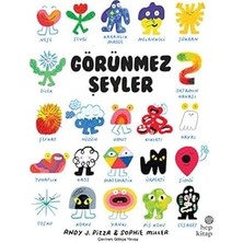 Hep Kitap Görünmez Şeyler + Ilk Kelimelerle Çiftlik - Yapıştır-Boya-Öğren + Okul Öncesi Zeka Alıştırmaları + 5 Kitap Set