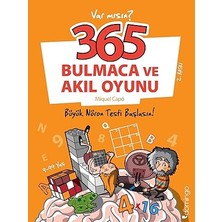 Domingo Yayınevi 365 Bulmaca ve Akıl Oyunu: Büyük Nöron Testi Başlasın! + Arkadaşım Elif - Eğlenceli Çizgi Çalışmaları + 2 Kitap Set