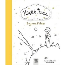 1001 Çiçek Kitaplar Küçük Prens Boyama Kitabı + 3 Kitap Set