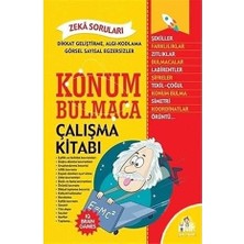 Halk Kitabevi Konum Bulmaca: Dikkat Geliştirme Algı-Kodlama Görsel Sayısal Egzersizler ve Zeka Soruları - Çalışma Kitabı + 4 Kitap Set