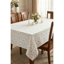 Dertsiz Canlı Renkli Masaörtüsü Dijital Baskı Leke Tutmaz Masa Örtüsü