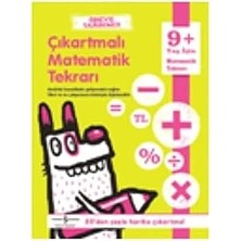 İş Bankası Kültür Yayınları Ödeve Yardımcı Çıkartmalı Matematik Tekrarı 9+: 9+ Yaş Için Matematik Tekrarı + 10 Kitap Set