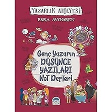 Genç Yazarın Düşünce Yazıları Not Defteri: Yazarlık Atölyesi + Köpek Adam Çıkartma Kitabı + 5 Kitap Set
